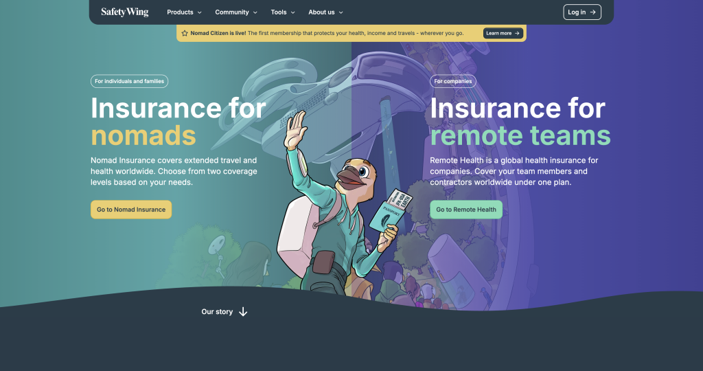 SafetyWing Travel Medical Insurance