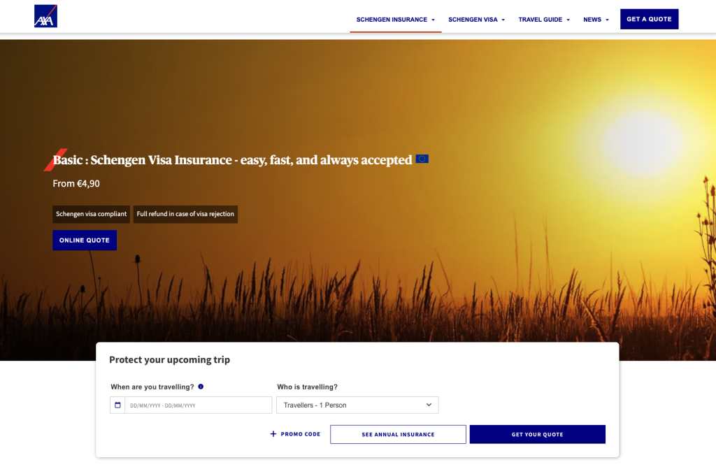 AXA Travel Insurance