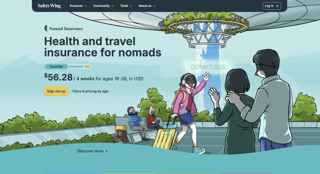 SafetyWing Travel Insurance